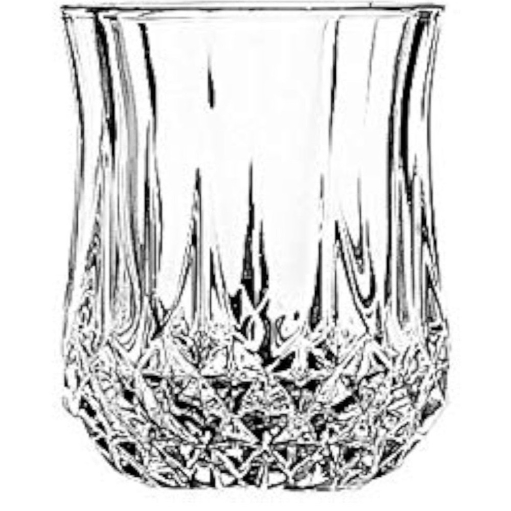 Longchamp one and a half ounce crystal glasses - Picture 4 of 8